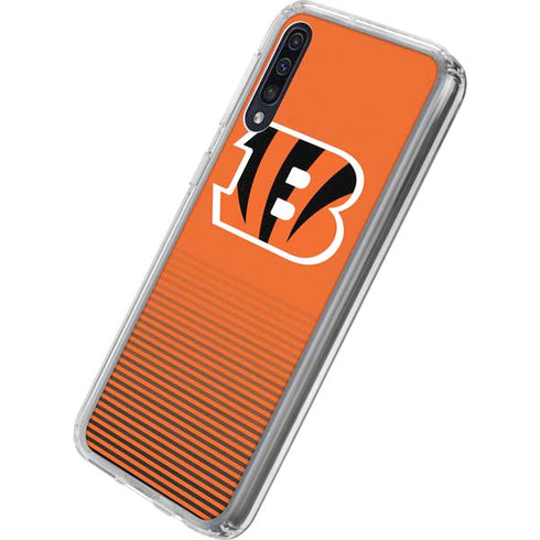 NFL Cincinnati Bengals Breakaway Galaxy A50 Clear Case