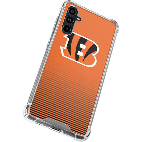 NFL Cincinnati Bengals Breakaway Galaxy A54 5G Clear Case
