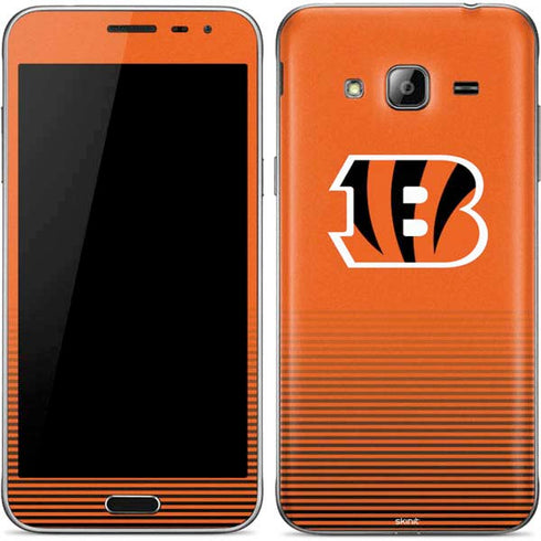 NFL Cincinnati Bengals Breakaway Galaxy J3 Skin