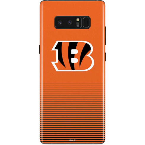 NFL Cincinnati Bengals Breakaway Galaxy Note 8 Skin