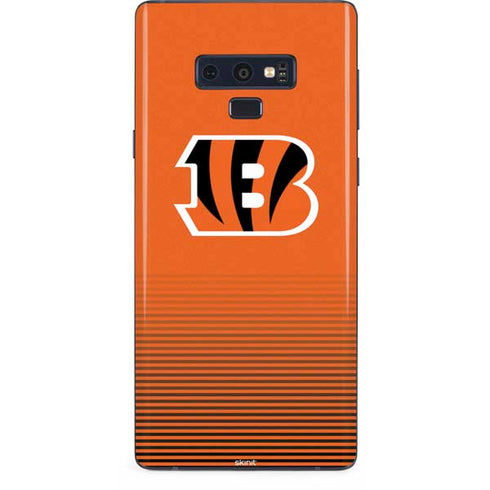 NFL Cincinnati Bengals Breakaway Galaxy Note 9 Skin