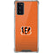 NFL Cincinnati Bengals Breakaway Galaxy Note20 5G Clear Case