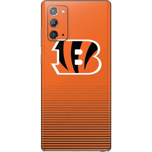 NFL Cincinnati Bengals Breakaway Galaxy Note20 5G Skin