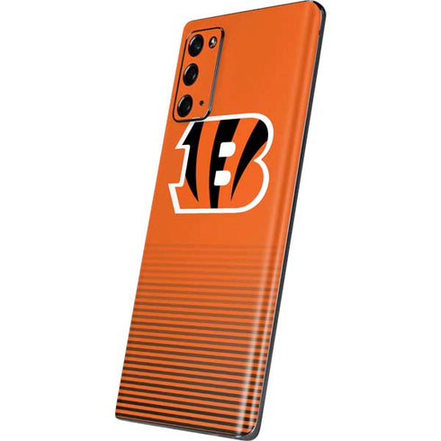 NFL Cincinnati Bengals Breakaway Galaxy Note20 5G Skin