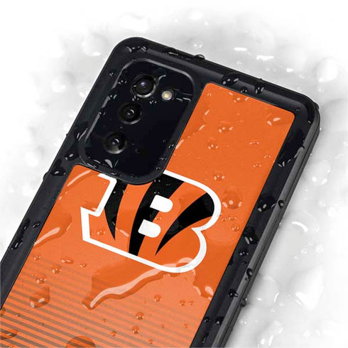 NFL Cincinnati Bengals Breakaway Galaxy Note20 5G Waterproof Case