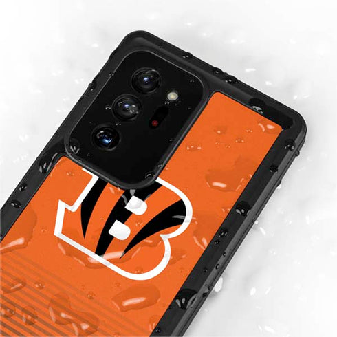 NFL Cincinnati Bengals Breakaway Galaxy Note20 Ultra 5G Waterproof Case