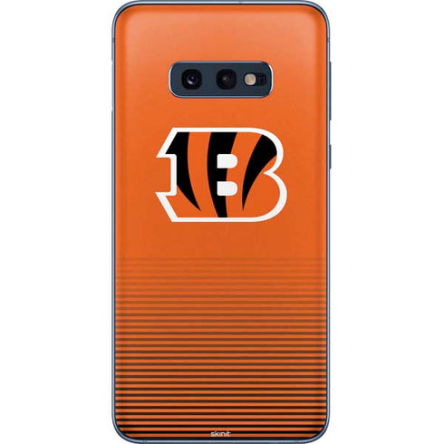NFL Cincinnati Bengals Breakaway Galaxy S10e Skin