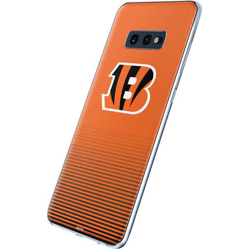NFL Cincinnati Bengals Breakaway Galaxy S10e Skin
