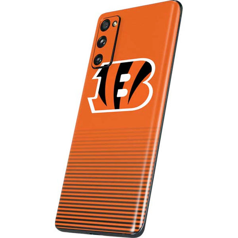 NFL Cincinnati Bengals Breakaway Galaxy S20 Fan Edition Skin