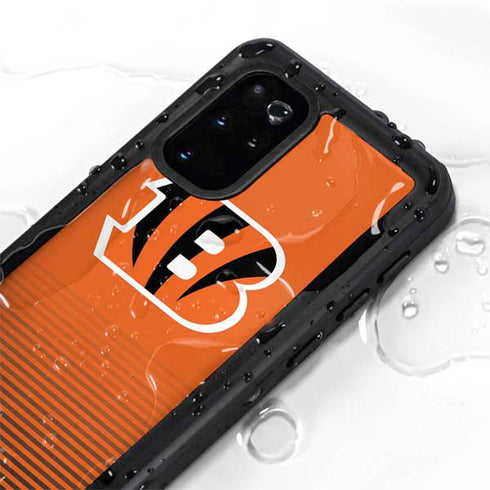NFL Cincinnati Bengals Breakaway Galaxy S20 Plus Waterproof Case