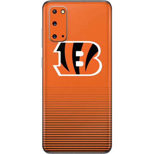 NFL Cincinnati Bengals Breakaway Galaxy S20 Skin