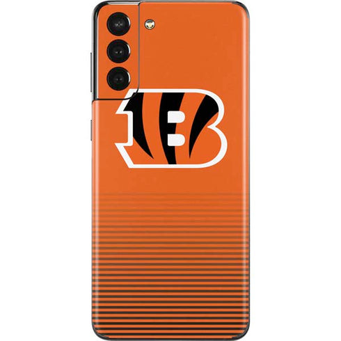 NFL Cincinnati Bengals Breakaway Galaxy S21 Plus 5G Skin