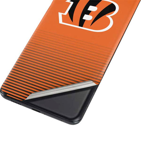 NFL Cincinnati Bengals Breakaway Galaxy S21 Plus 5G Skin