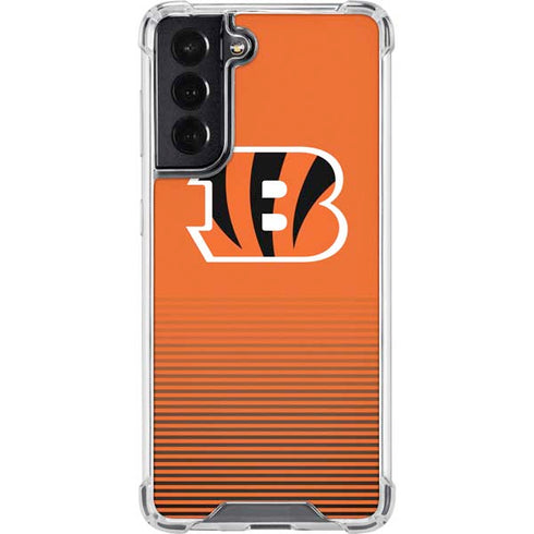 NFL Cincinnati Bengals Breakaway Galaxy S22 Clear Case
