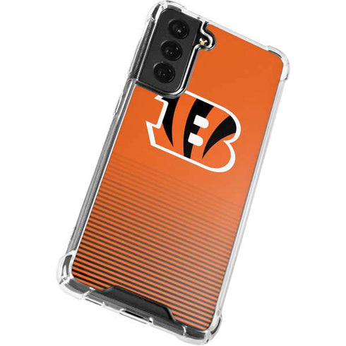 NFL Cincinnati Bengals Breakaway Galaxy S22 Clear Case