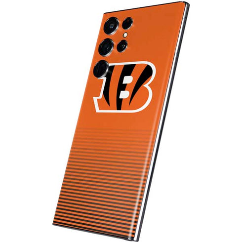 NFL Cincinnati Bengals Breakaway Galaxy S22 Ultra Skin