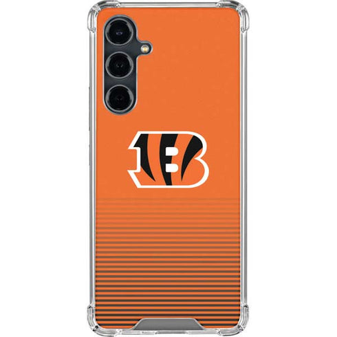 NFL Cincinnati Bengals Breakaway Galaxy S23 FE Clear Case