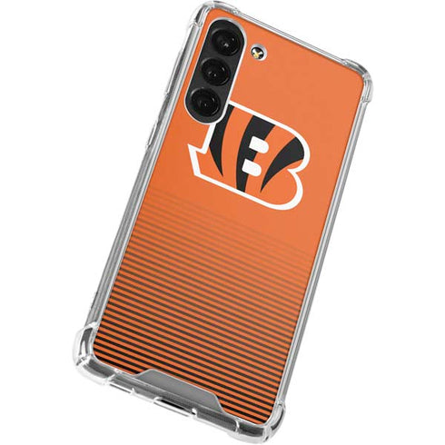 NFL Cincinnati Bengals Breakaway Galaxy S23 Plus Clear Case