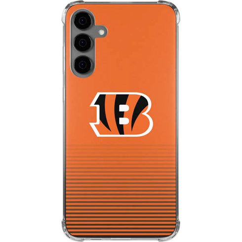 NFL Cincinnati Bengals Breakaway Galaxy S24 Plus Clear Case