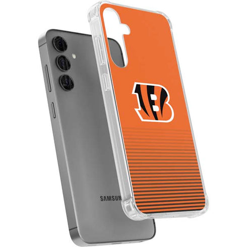 NFL Cincinnati Bengals Breakaway Galaxy S24 Plus Clear Case