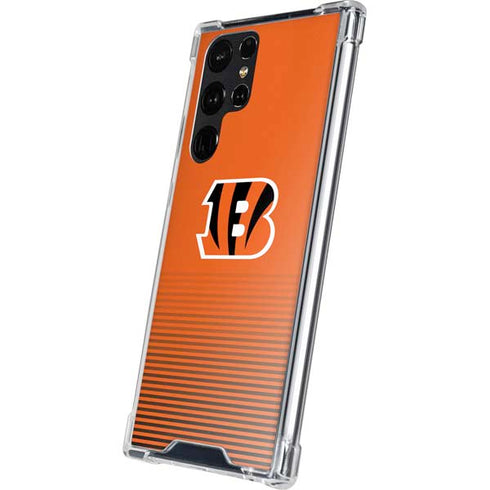 NFL Cincinnati Bengals Breakaway Galaxy S24 Ultra Clear Case