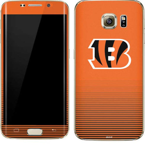 NFL Cincinnati Bengals Breakaway Galaxy S7 Edge Skin