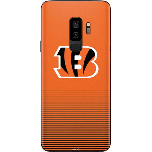NFL Cincinnati Bengals Breakaway Galaxy S9 Plus Skin