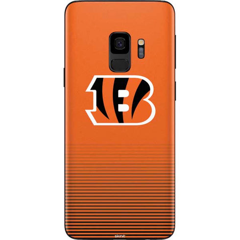 NFL Cincinnati Bengals Breakaway Galaxy S9 Skin