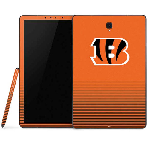 NFL Cincinnati Bengals Breakaway Samsung Galaxy Tab Skin