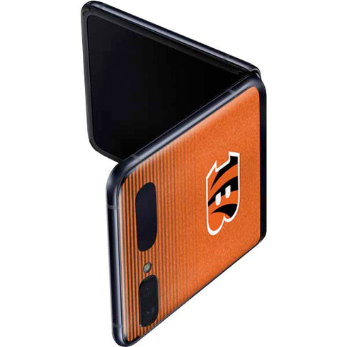 NFL Cincinnati Bengals Breakaway Galaxy Z Flip Skin