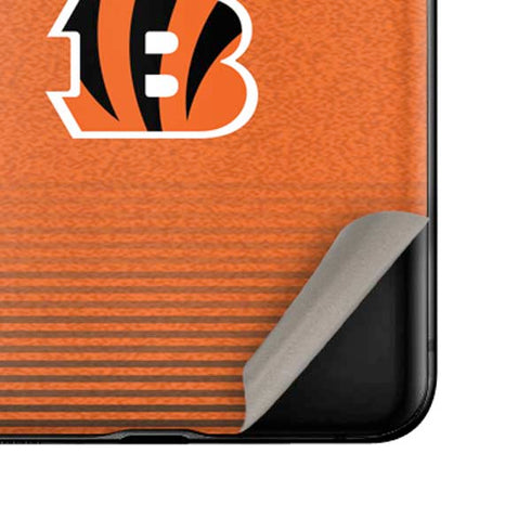 NFL Cincinnati Bengals Breakaway Galaxy Z Flip Skin