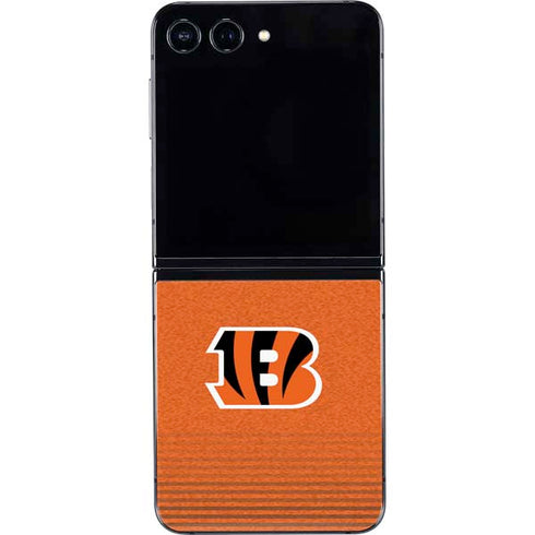 NFL Cincinnati Bengals Breakaway Galaxy Z Flip5 5G Skin