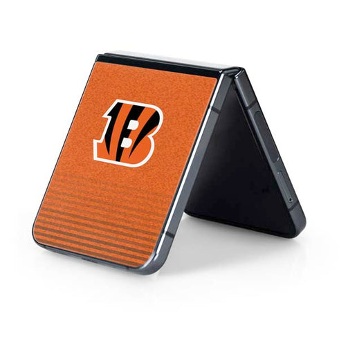 NFL Cincinnati Bengals Breakaway Galaxy Z Flip5 5G Skin
