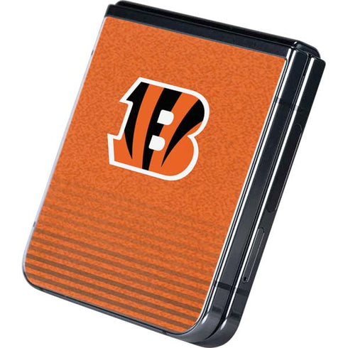 NFL Cincinnati Bengals Breakaway Galaxy Z Flip5 5G Skin