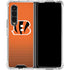 NFL Cincinnati Bengals Breakaway Galaxy Z Fold4 5G Clear Case