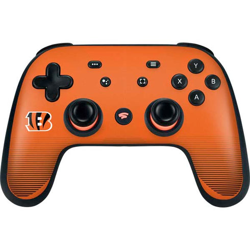 NFL Cincinnati Bengals Breakaway Google Stadia Controller Skin