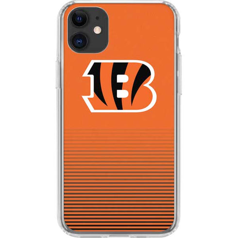 NFL Cincinnati Bengals Breakaway iPhone 11 Clear Case