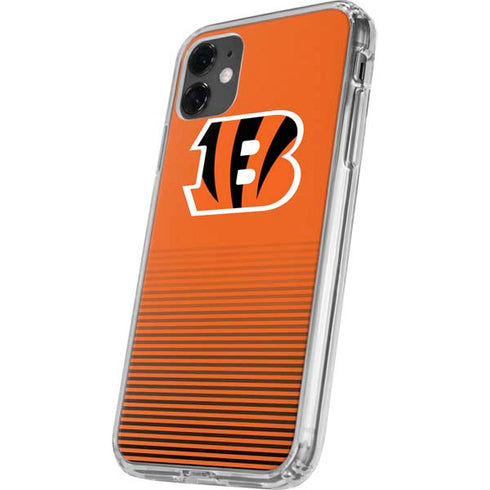 NFL Cincinnati Bengals Breakaway iPhone 11 Clear Case