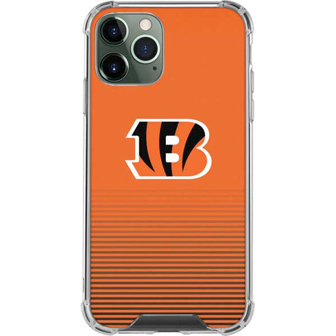 NFL Cincinnati Bengals Breakaway iPhone 11 Pro Max Clear Case