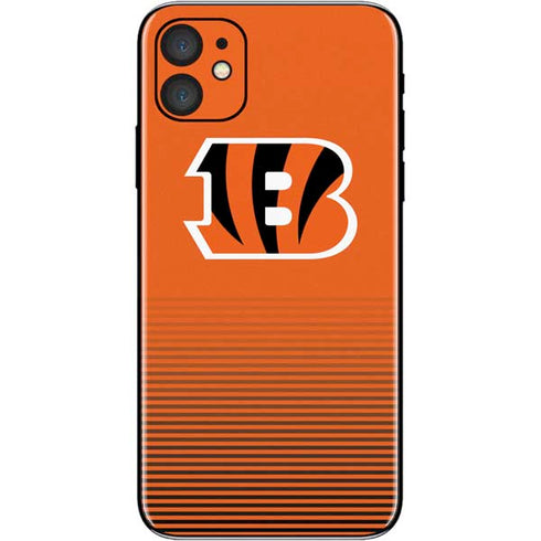 NFL Cincinnati Bengals Breakaway iPhone 11 Skin
