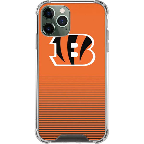 NFL Cincinnati Bengals Breakaway iPhone 12 Pro Clear Case