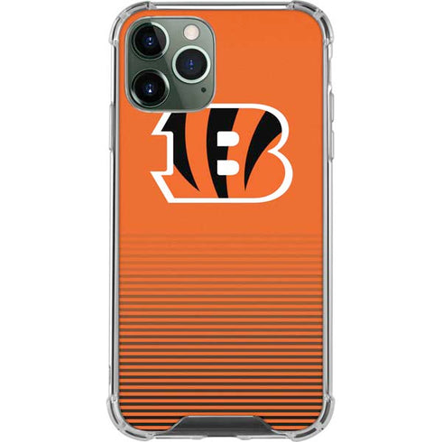 NFL Cincinnati Bengals Breakaway iPhone 12 Pro Max Clear Case