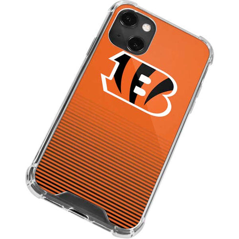 NFL Cincinnati Bengals Breakaway iPhone 13 Mini Clear Case