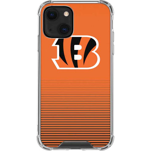 NFL Cincinnati Bengals Breakaway iPhone 14 Clear Case