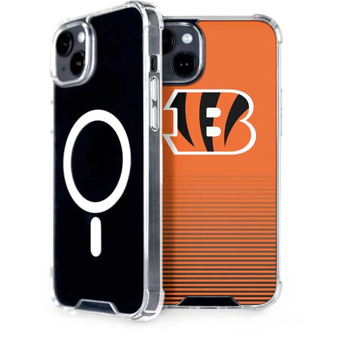 NFL Cincinnati Bengals Breakaway iPhone 15 Plus MagSafe Case