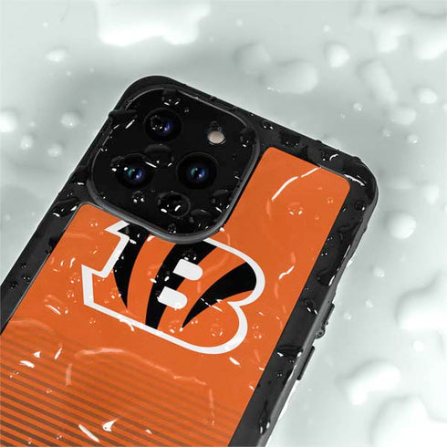 NFL Cincinnati Bengals Breakaway iPhone 14 Pro Max Waterproof Case