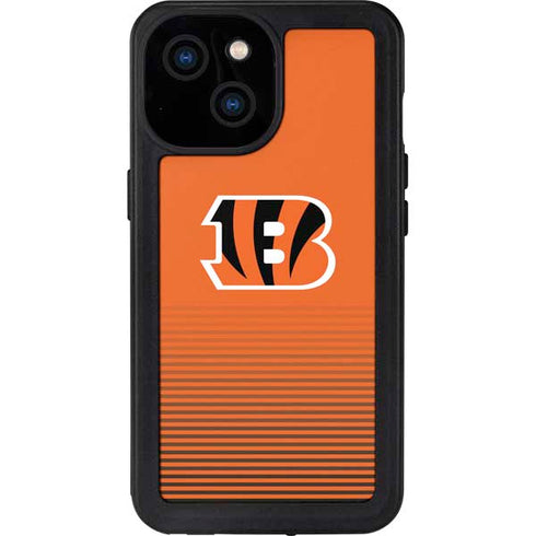 NFL Cincinnati Bengals Breakaway iPhone 15 Waterproof Case