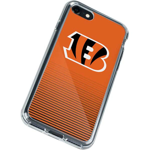 NFL Cincinnati Bengals Breakaway iPhone SE (2nd & 3rd Gen) Clear Case