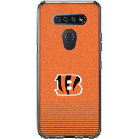 NFL Cincinnati Bengals Breakaway LG K51/Q51 Clear Case
