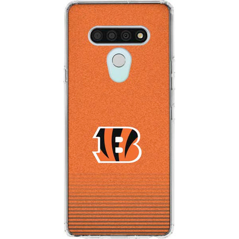 NFL Cincinnati Bengals Breakaway LG Stylo 6 Clear Case